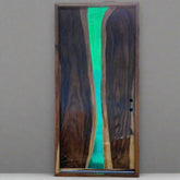Live Edge Acacia Epoxy River Door